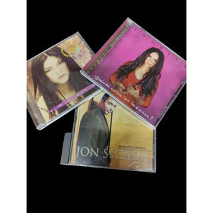 Bundle of 3 CD's Spanish/Latin music